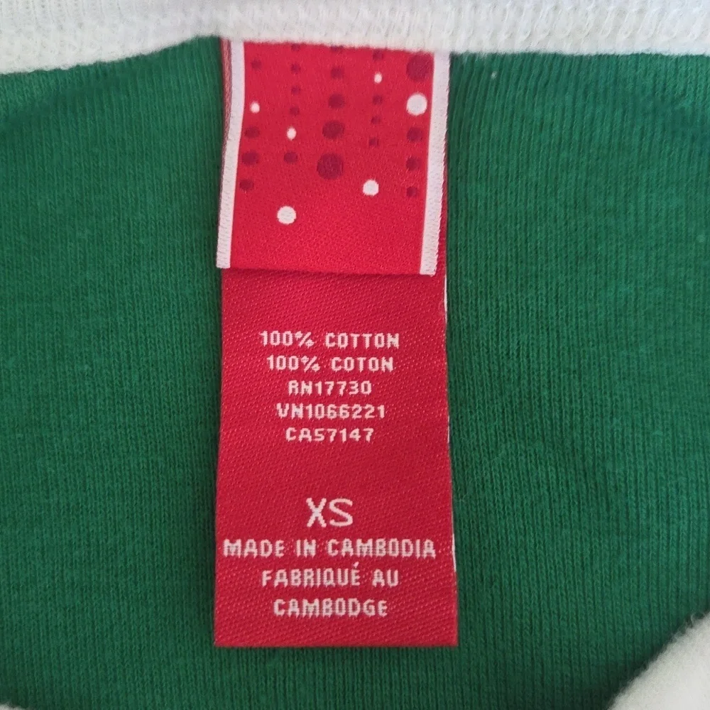 Target | Elf Christmas Holiday Pajama Set Size XS - Picture 3 of 8